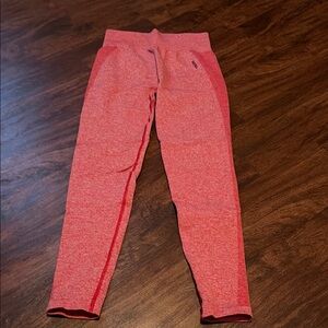 Women’s GymShark Red Leggings